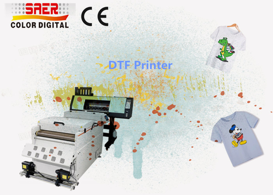 Machine de frottement DTF de 60 cm avec machine à secouer la poudre