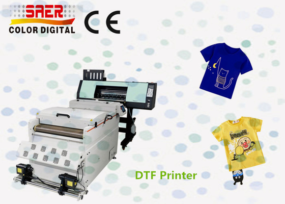 T-shirt à jet d'encre numérique de 60 cm Machine d'impression à transfert de chaleur Imprimante DTF à film PET
