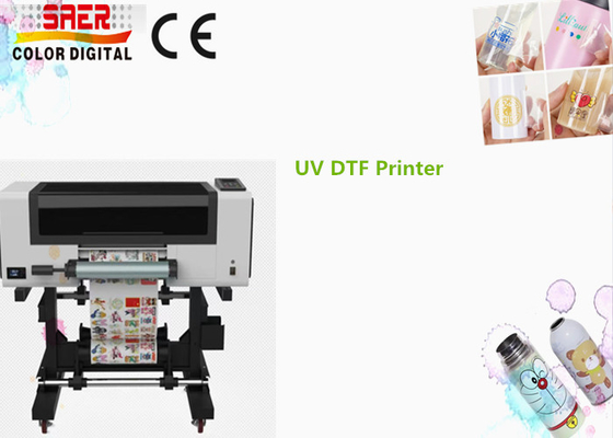 Imprimante UV DTF tout en une machine d'impression UV à pellicule de transfert à tête 3 pièces