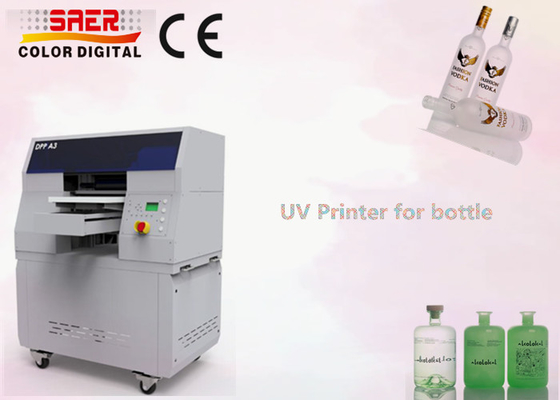 Machine d'impression à cylindre UV pour bouteille Imprimantes à jet d'encre numériques à tête d'impression haute résolution