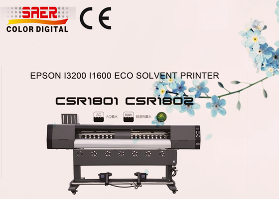 Imprimante écologique multicolore de 1,8 m
