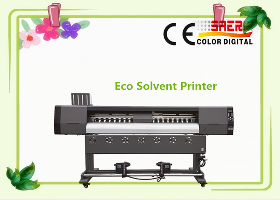 Imprimante écologique à solvant 4 couleurs Imprimante en boîte de 1,8 m Taille pour la publicité de la boîte lumineuse
