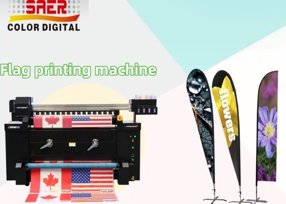 Machine d'impression de drapeau à sublimation à jet d'encre