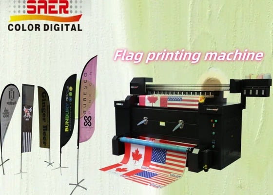 Système de chauffage infrarouge lointain Impression numérique textile Imprimante à sublimation directe sur tissu polyester Imprimante à jet d'encre Imprimante à drapeau