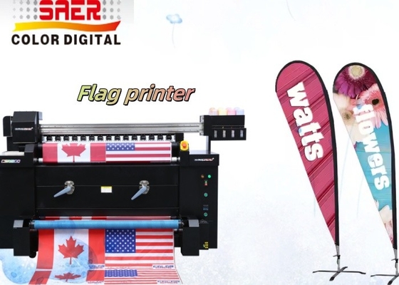 1.2M I3200 Tête Sublimation de teinture Impression directe Imprimante numérique de drapeau textile