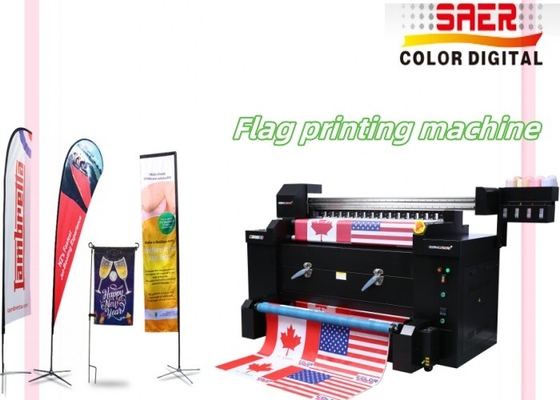 1.2M I3200 Tête Sublimation de teinture Impression directe Imprimante numérique de drapeau textile