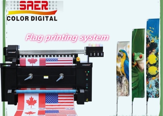 Vente directe d'usine Dye Sublimation Machine d'impression de drapeau à haute résolution