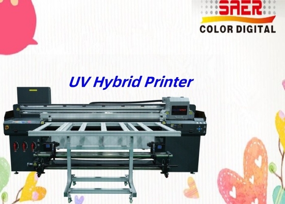 Imprimante UV hybride à rouleaux et à plat Imprimante UV directe Imprimante hybride UV grande