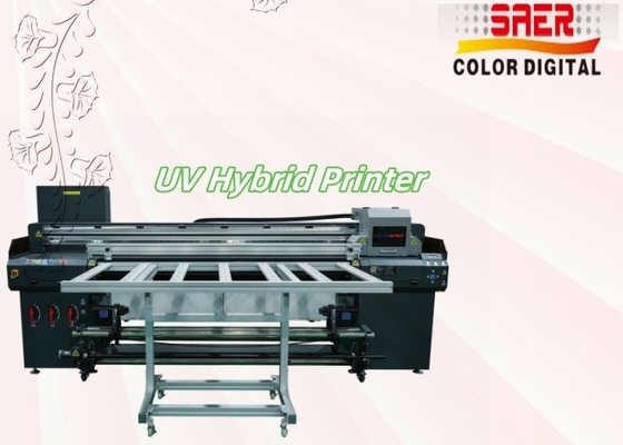 Imprimante à jet d'encre hybride numérique automatique à grand format et à rouleau à rouleau