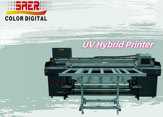 Imprimante UV à rouleaux et à plaques CMYK