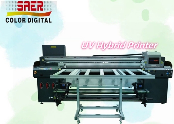 Imprimante hybride UV tout-en-un à rouleaux multifonctionnels et à plat