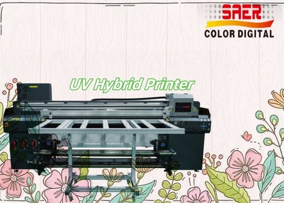 Produit d'usine fourni directement Imprimante hybride à plat UV à grande vitesse et à rouleau