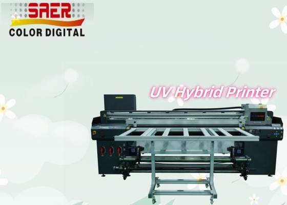 SAER Vente à chaud de la machine d'impression UV à plat hybride UV à rouleau à rouleau et imprimante à plat