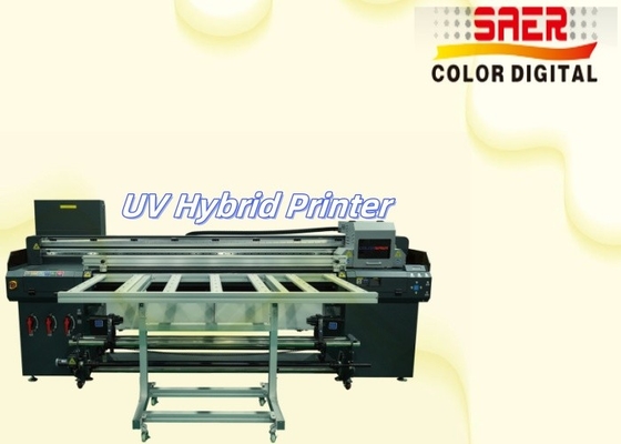 SAER Shanghai fournisseur d'imprimante hybride UV à plateau et à rouleau