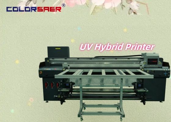 Imprimante hybride à rouleaux UV extérieurs et intérieurs de grand format et à plat