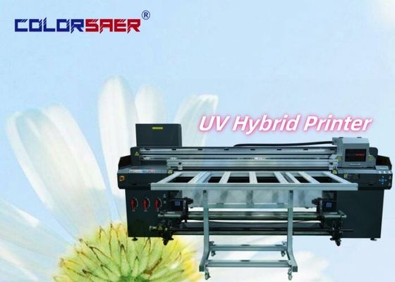 Chine usine de bonne qualité UV machine d'impression à plat et à rouleau à rouleau UV imprimante hybride