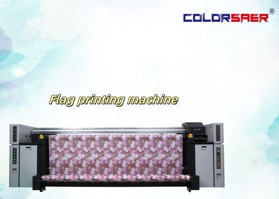 Imprimante textile I3200 à haute résolution de 3,2 m à 8 têtes pour la publicité intérieure et extérieure