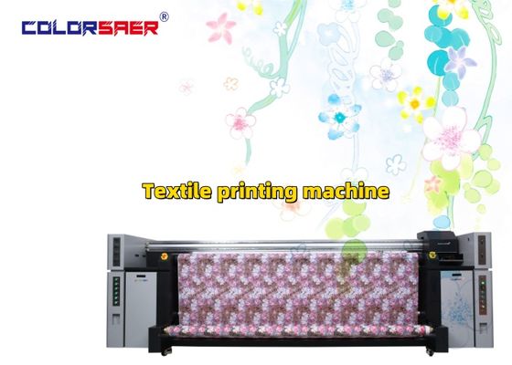 Système d'impression textile numérique de haute précision pour tissus de coton et polyester avec encres pigmentaires et de sublimation