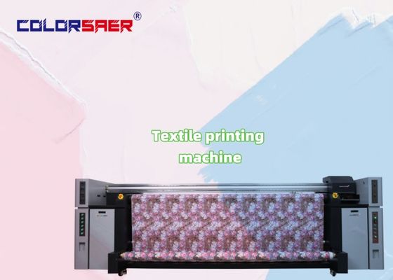 Imprimante à jet d'encre numérique haute résolution grand format directement sur le textile