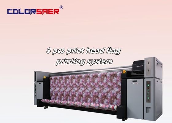 Machine d'impression de tissus en coton et polyester de grand format fabriquée en Chine