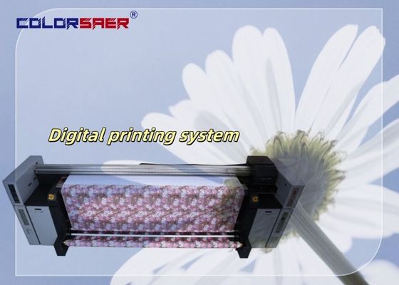 Couleur SAER 3200 mm Tout en un système d'impression de tissus à haute vitesse