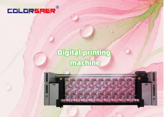 Imprimante de sublimation de grand format de 3200 mm avec 8 têtes d'impression