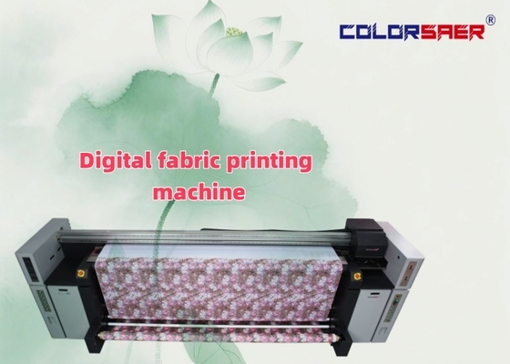 Imprimante textile à impression directe sur tissu de 3200 mm avec 8 têtes d'impression i3200, imprimante directe sur polyester