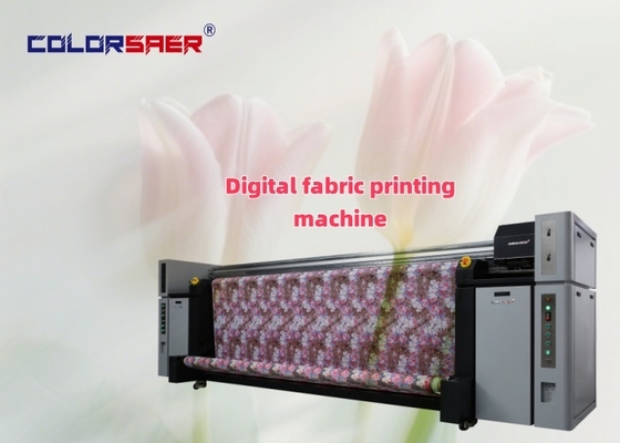 Imprimante numérique textile 3.2m avec chauffage - Encre de sublimation CMYK