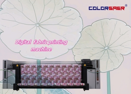 Imprimante de tissu numérique Epson à 8 têtes, largeur 3,2 m, machine textile à sublimation