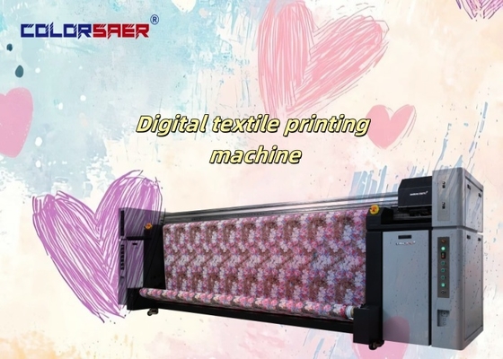 Imprimante numérique pour tissu SAER 3.2m avec 8 têtes Epson CMYK