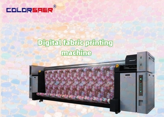 Imprimante numérique pour tissu SAER 3.2m avec 8 têtes Epson CMYK