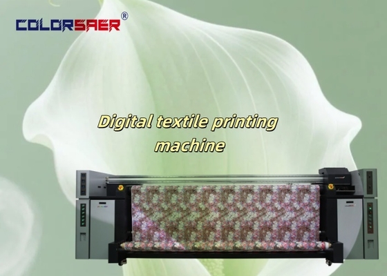Imprimante numérique de tissu Epson Head largeur 3,2 m CMYK sublimation
