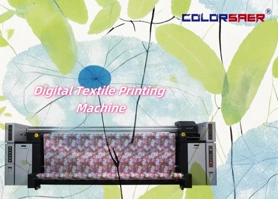 Imprimante numérique de tissu Epson Head largeur 3,2 m CMYK sublimation