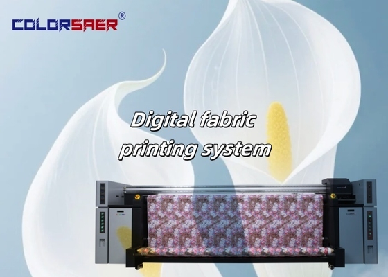 Imprimante à tissu numérique Epson Head avec une largeur d'impression de 3,2 m