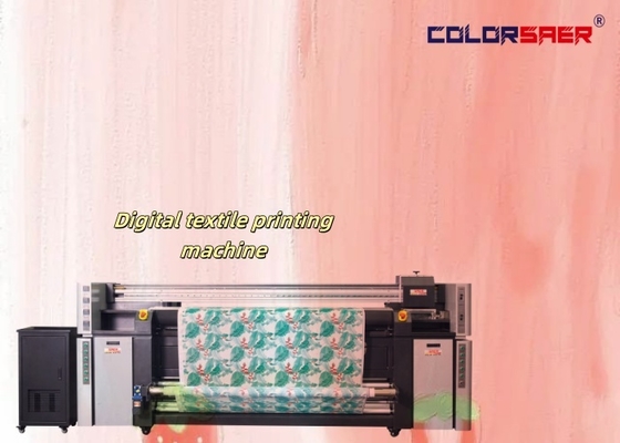 Machine d'impression numérique sur tissu SAER 2200mm 3 têtes sublimation