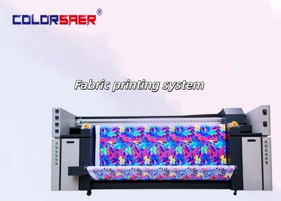 Nouvelle imprimante textile numérique SAER haute vitesse pour l'impression directe sur tissu coton et polyester