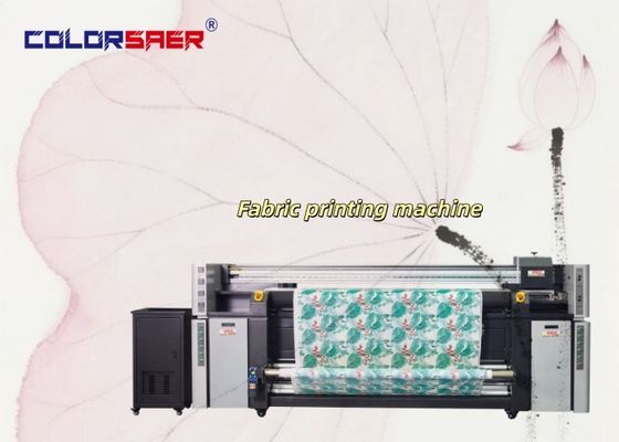 Imprimantes à sublimation numérique grand format 2m avec têtes d'impression I3200 sur tissu polyester et coton