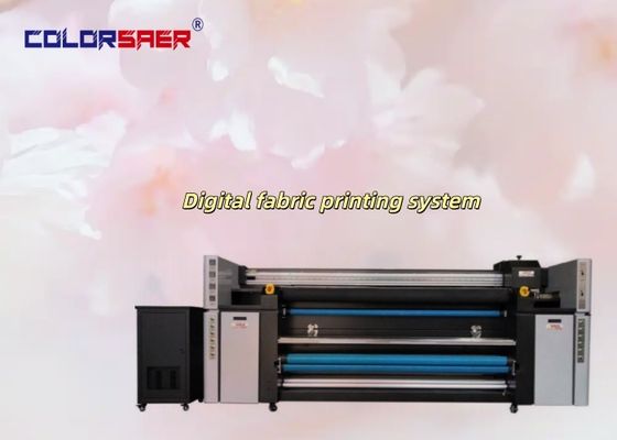 Imprimantes à sublimation numérique grand format 2m avec têtes d'impression I3200 sur tissu polyester et coton