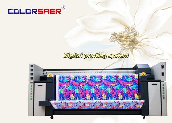 Machine d'impression automatique multicolore du fabricant pour tissu coton et polyester en rouleau