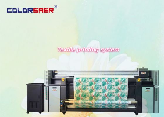 Système d'impression textile en rouleau à large format haute DPI 4 pièces i3200 tête d'impression à prix compétitif