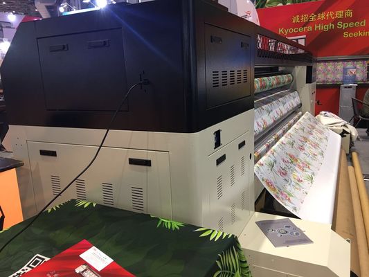 Machine à grande vitesse industrielle d'impression de tissus de Digital avec la haute résolution