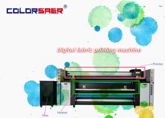 Direct to Fabric Plotter OEM Système d'impression textile professionnel avec le logiciel ONYX pour les tissus en coton et en polyester