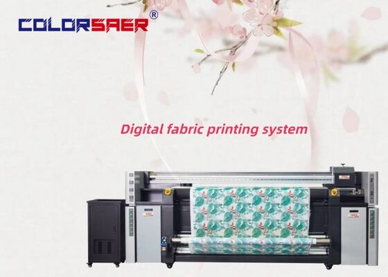 Imprimante à sublimation de 2m et 3,2m pour textile colorant à fonctionnement stable 4 pièces et 8 pièces i3200 Têtes d'impression Machine d'impression coton et polyester