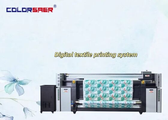 Prix compétitif 2m ou 3,2m peut personnaliser grand format rouleau à rouleau imprimante textile 4 ou 8 têtes