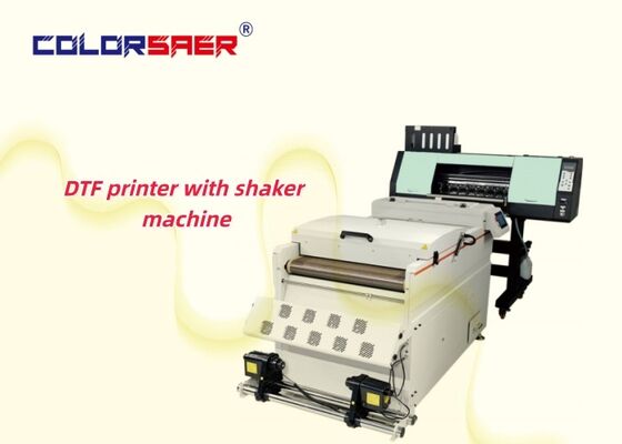 Imprimante DTF SAER 60CM Format A1 avec machine à poudre vibrante