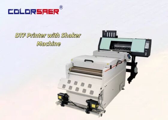 Ensemble complet d'imprimante DTF, machine d'impression numérique sur textile pour t-shirts, utilisation directe avec machine à secouer pour une largeur de 24 pouces