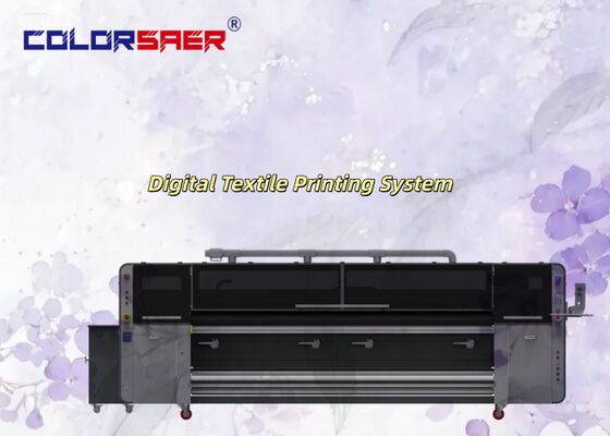 SAER COLOR Prix d'usine compétitif Imprimante de sublimation à rouleaux 4 & 8 Tête d'impression Système d'impression textile