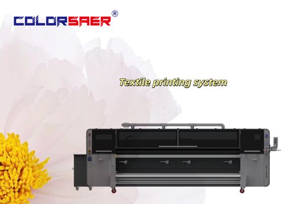Machine d'impression numérique haute qualité SAER COLOR en coton et polyester avec tête d'impression 4 ou 8 pièces