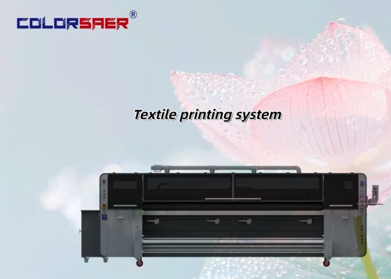 Imprimante entièrement automatique directement sur le tissu Tête d'impression KJ4B-QL Système d'impression textile à rouleaux