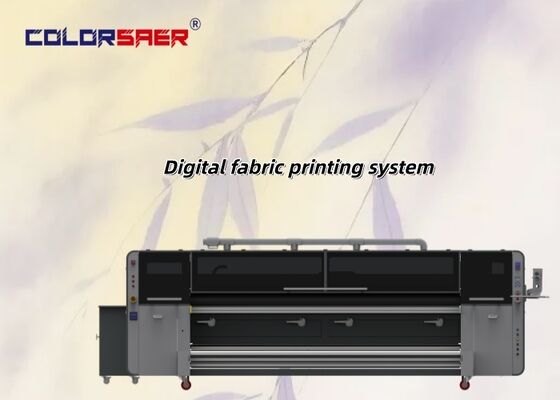 Système d'impression textile automatique à grande vitesse avec tête d'impression KJ4B-QL pour le traceur de tissus et imprimante numérique de tissus